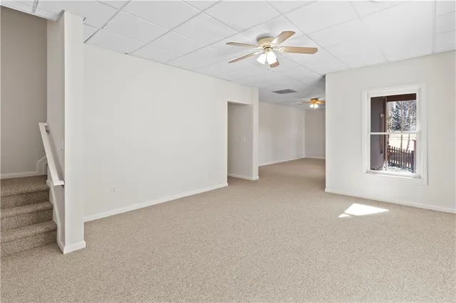 a front view of a house with a balcony