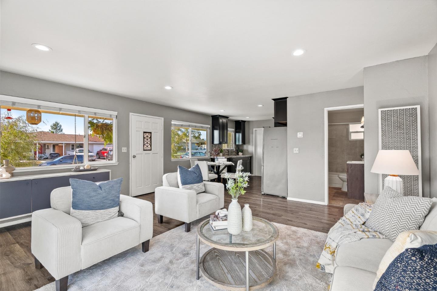 116 Lester Court Watsonville, CA 95076 - Photo 10 of 47 a living room with furniture and a large window