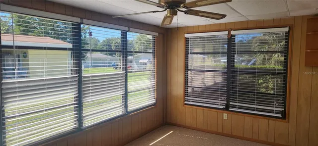 a view of a balcony and window