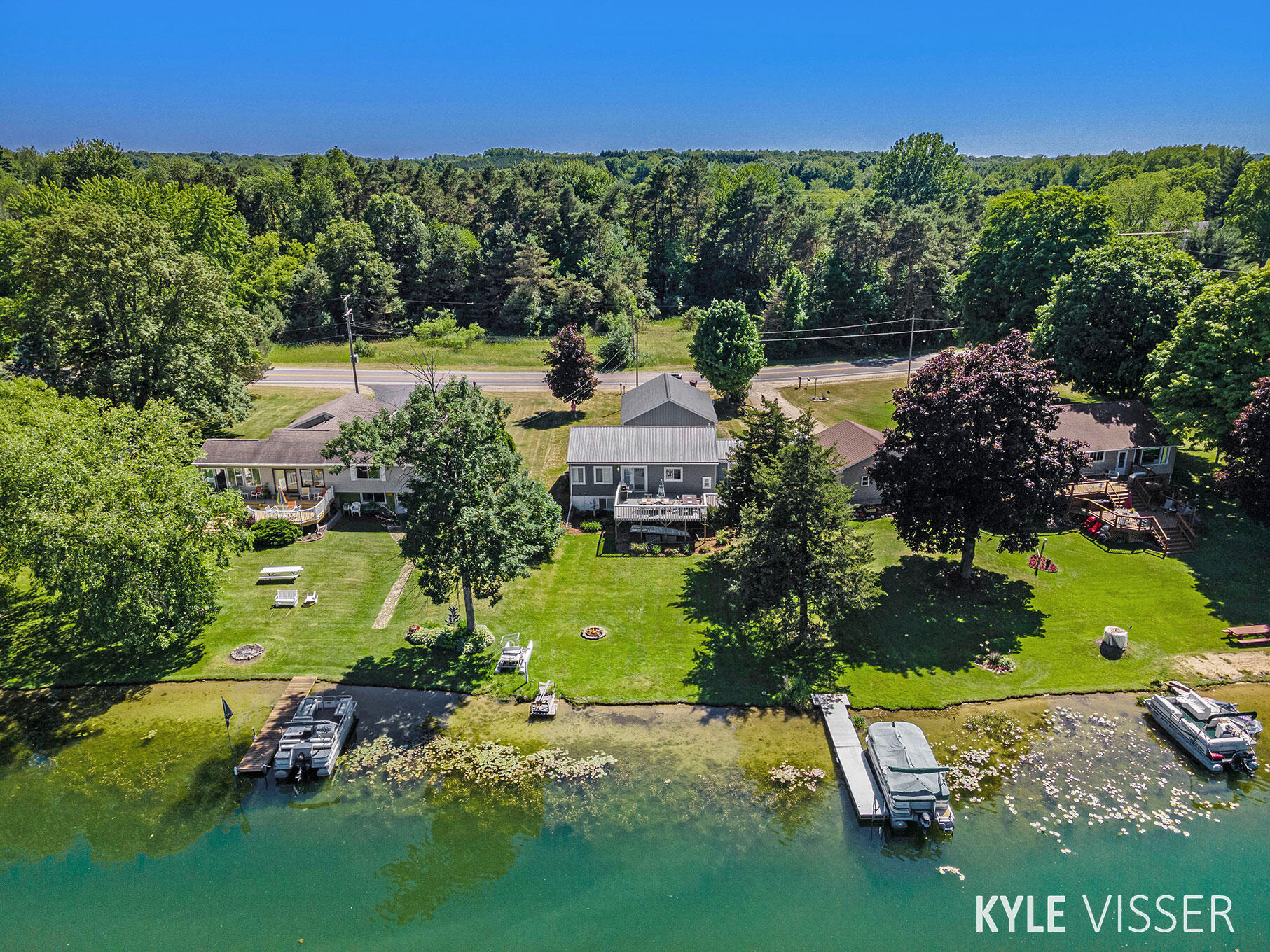 13268 West Stanton Road Trufant, MI 49347 - Photo 1 of 29 Aerial
