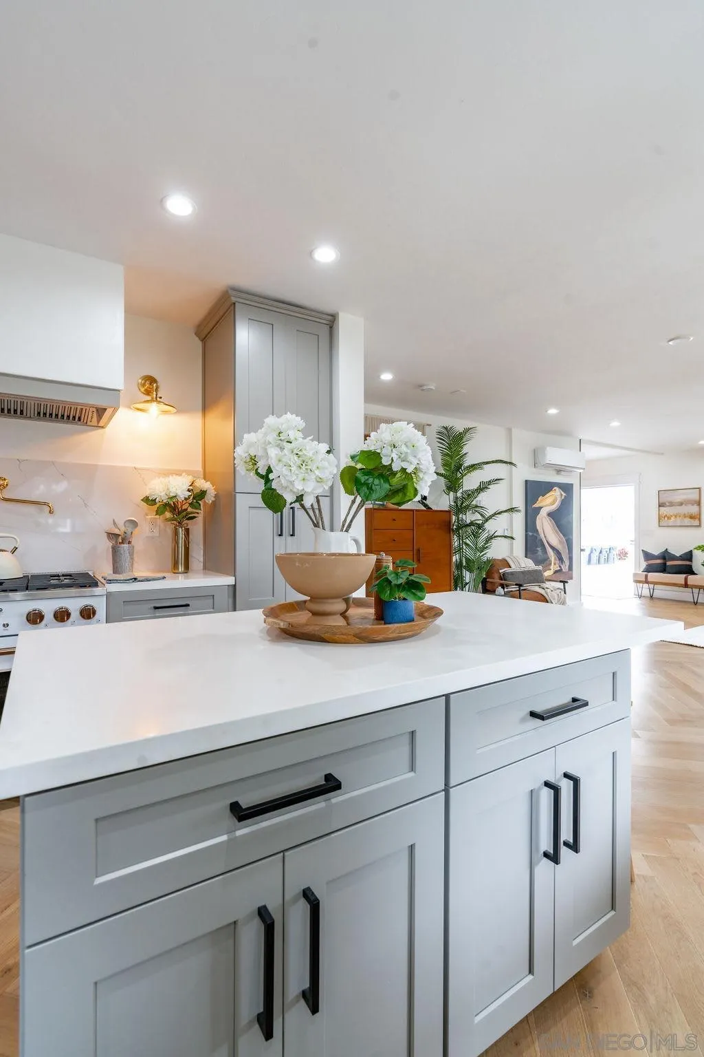 725 Pennsylvania Avenue San Diego, CA 92103 - Photo 30 of 64 a kitchen with a sink stainless steel appliances and cabinets