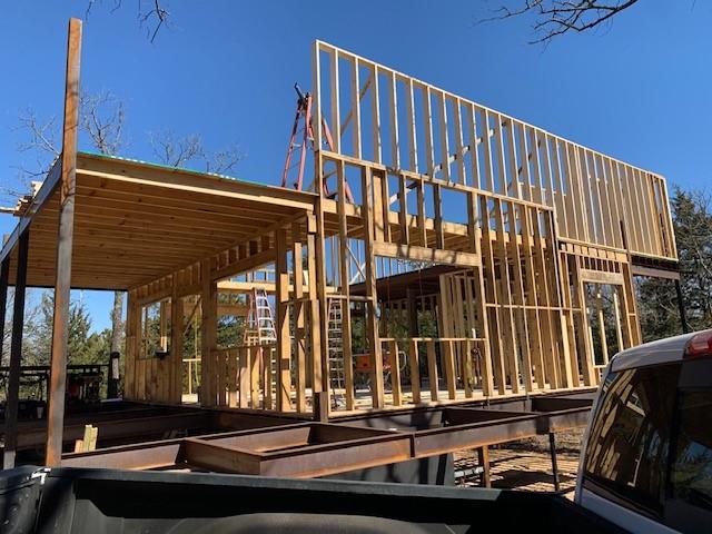 924 The Oil Road Gainesville, TX 76240 - Photo 30 of 39 Erecting Walls and Roof