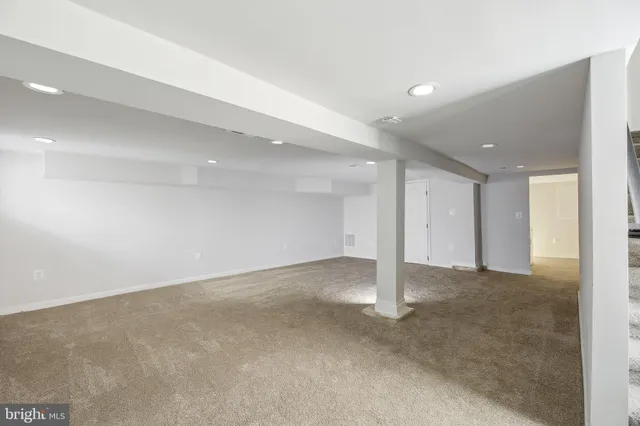 a view of empty room