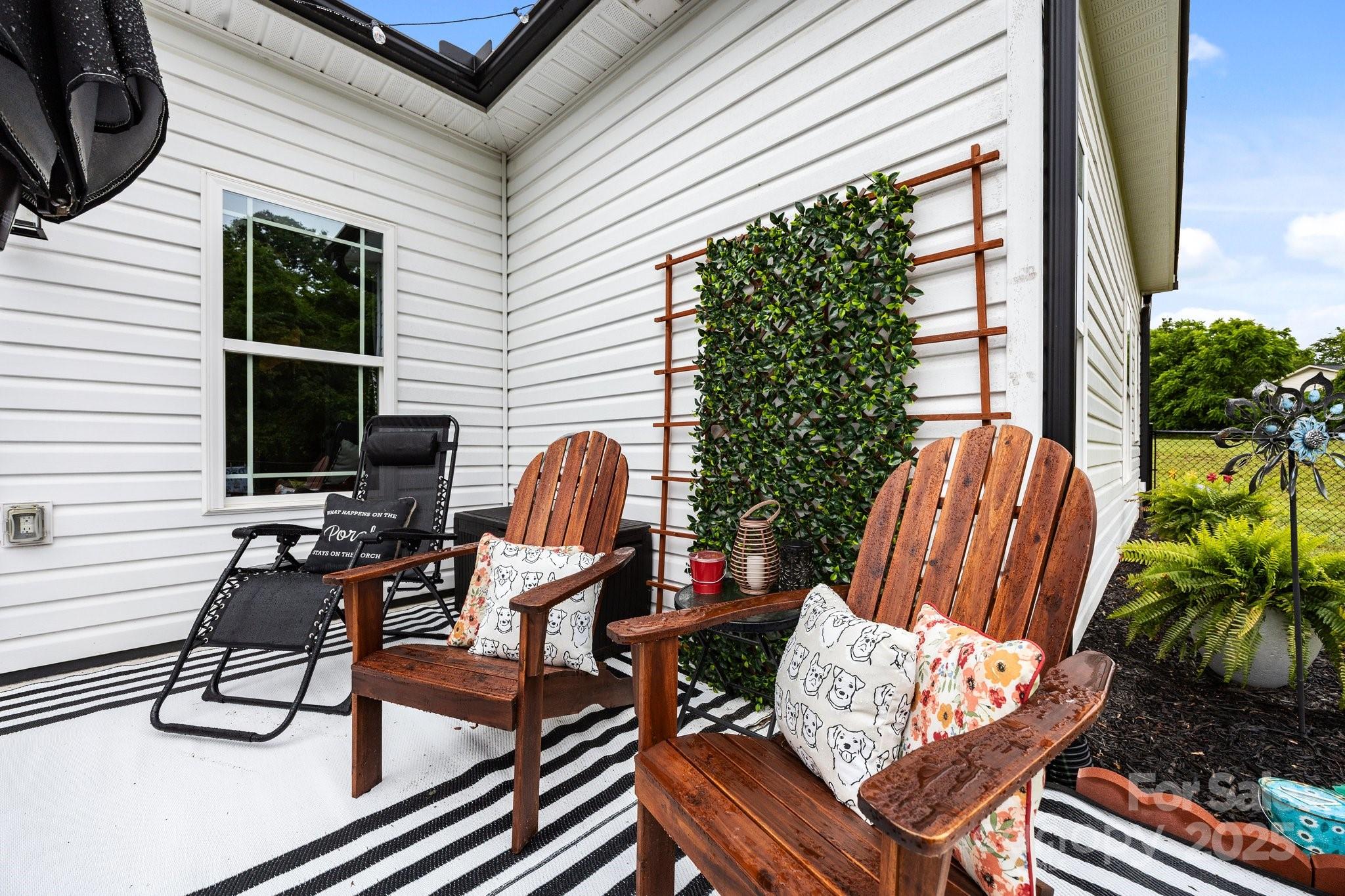 3855 East Holly Grove Road Lexington, NC 27292 - Photo 35 of 42 a view of a outdoor seating area with furniture