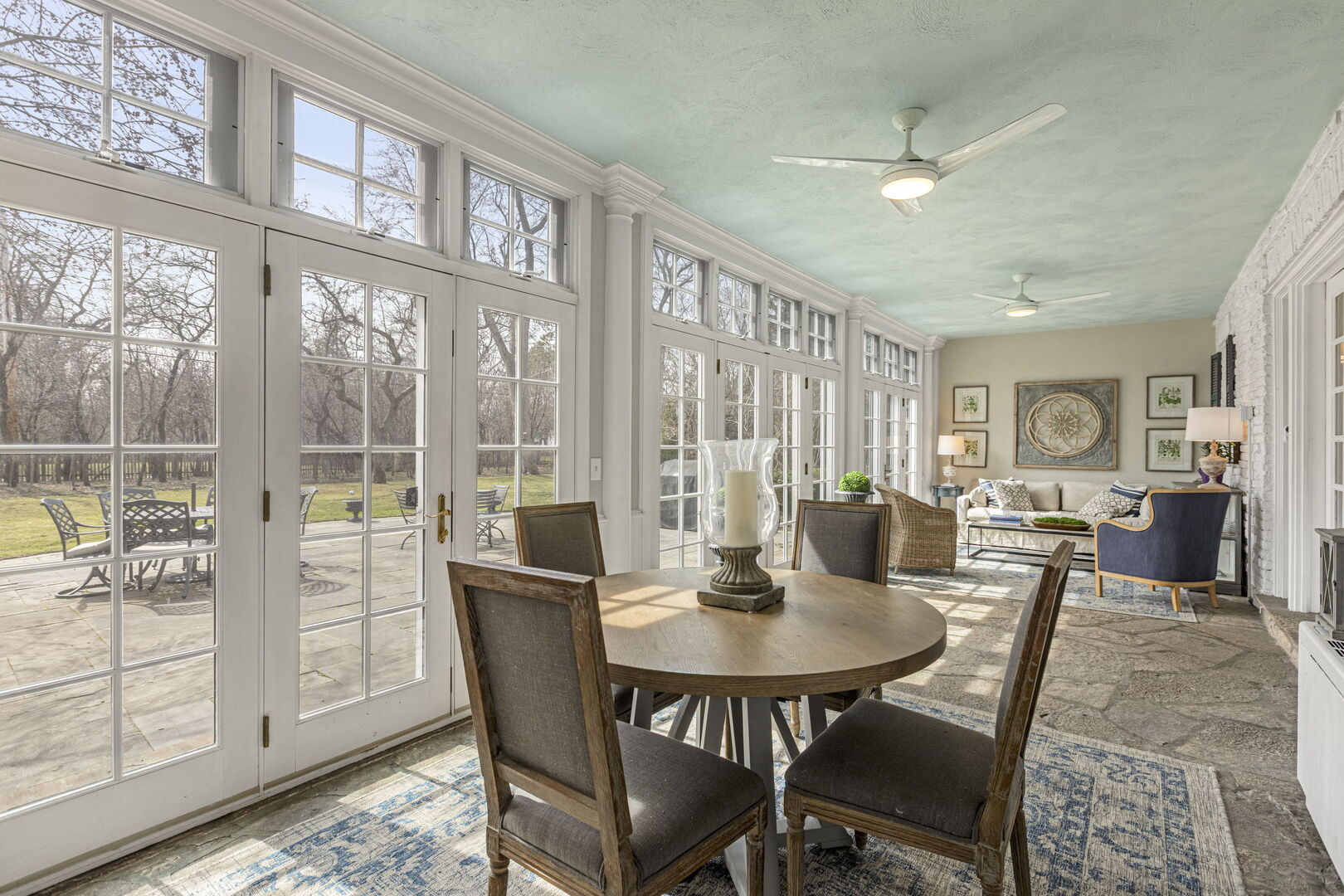 965 Castlegate Court Lake Forest, IL 60045 - Photo 21 of 48 a view of a dining room with furniture window and wooden floor