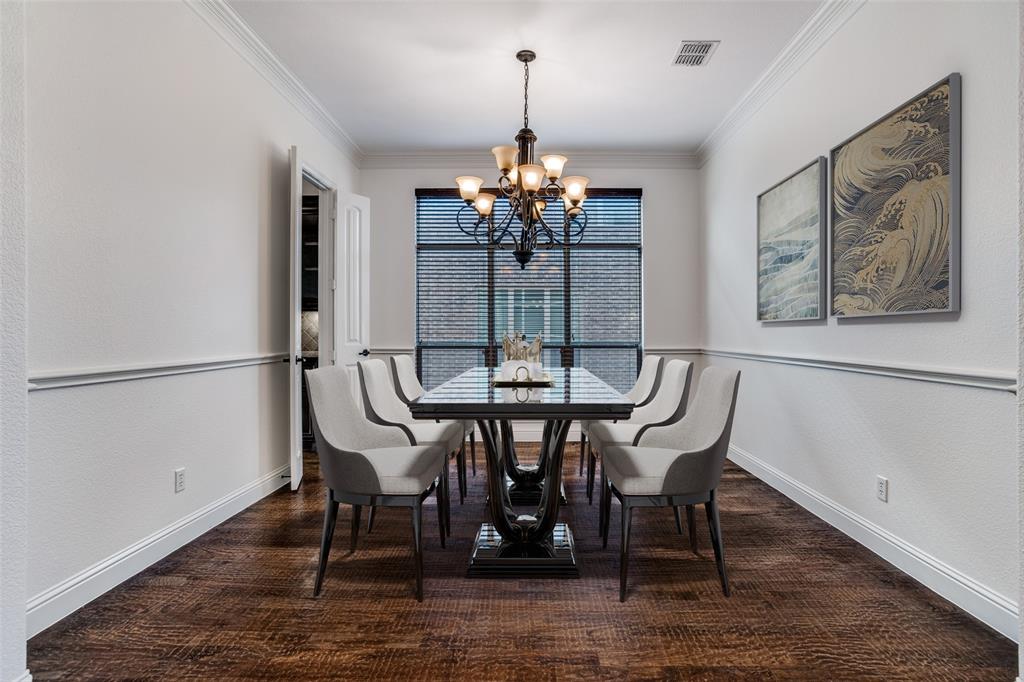 900 Jessica Lane Prosper, TX 75078 - Photo 14 of 40 a dining room with furniture and window