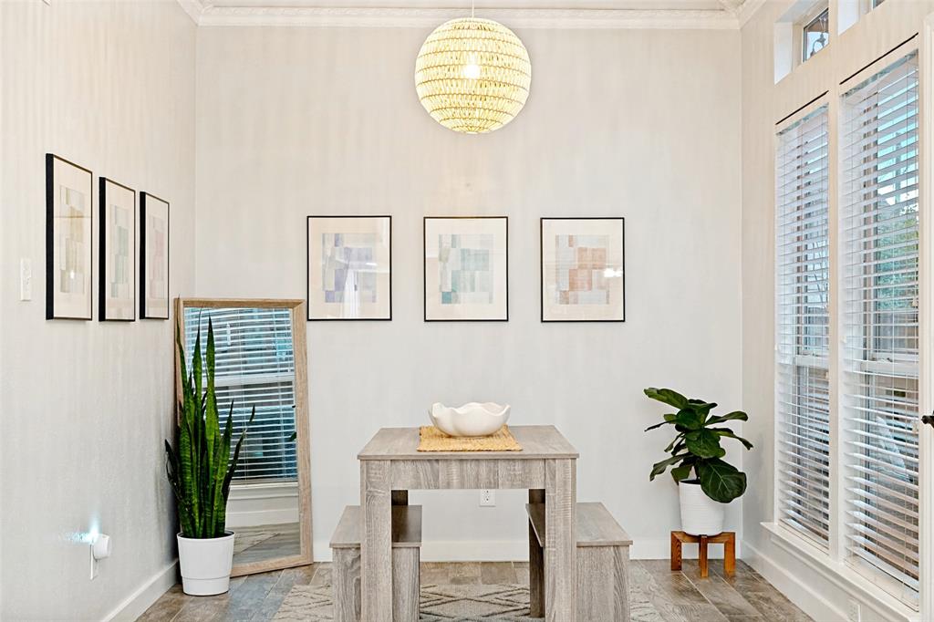 3642 Word Street Dallas, TX 75204 - Photo 9 of 29 a view of entryway with furniture