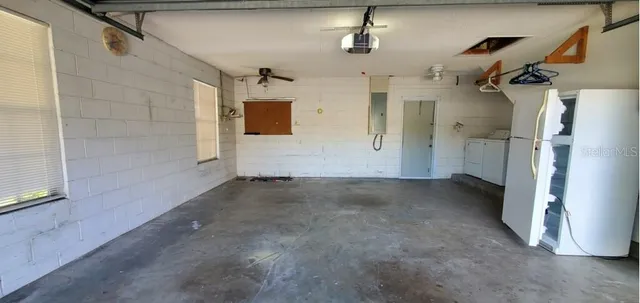 a view of a storage & utility room