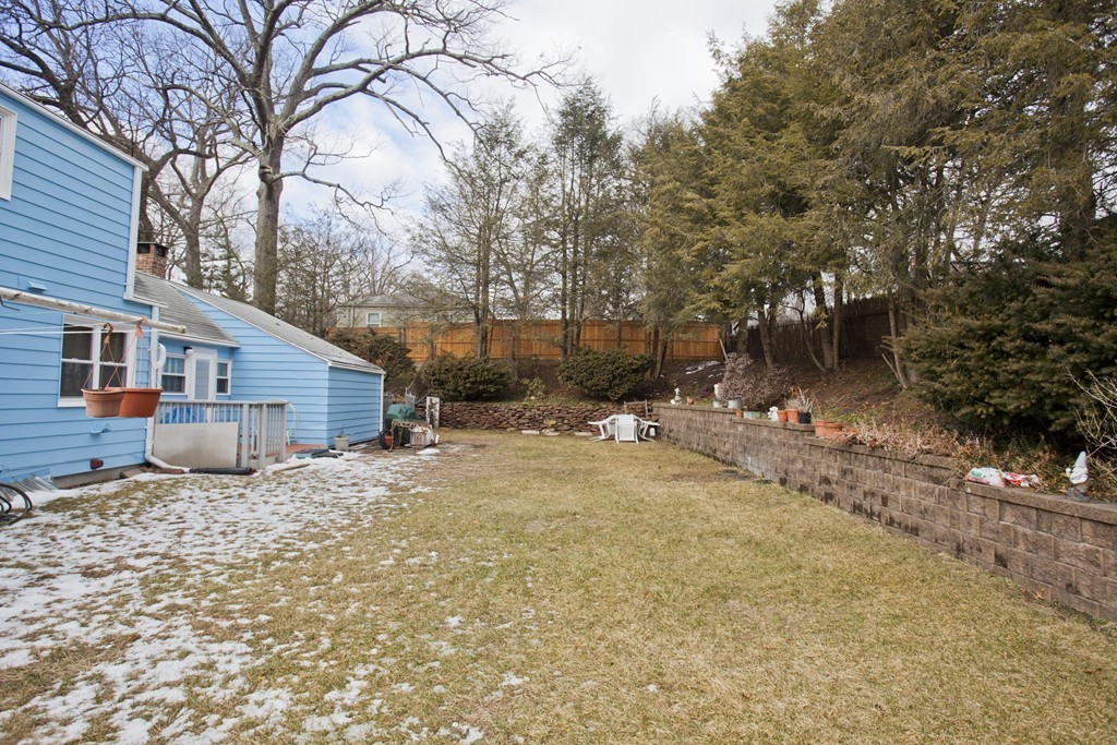 267 Shawmut Street Springfield, MA 01108 - Photo 29 of 30 a view of a backyard with a large tree