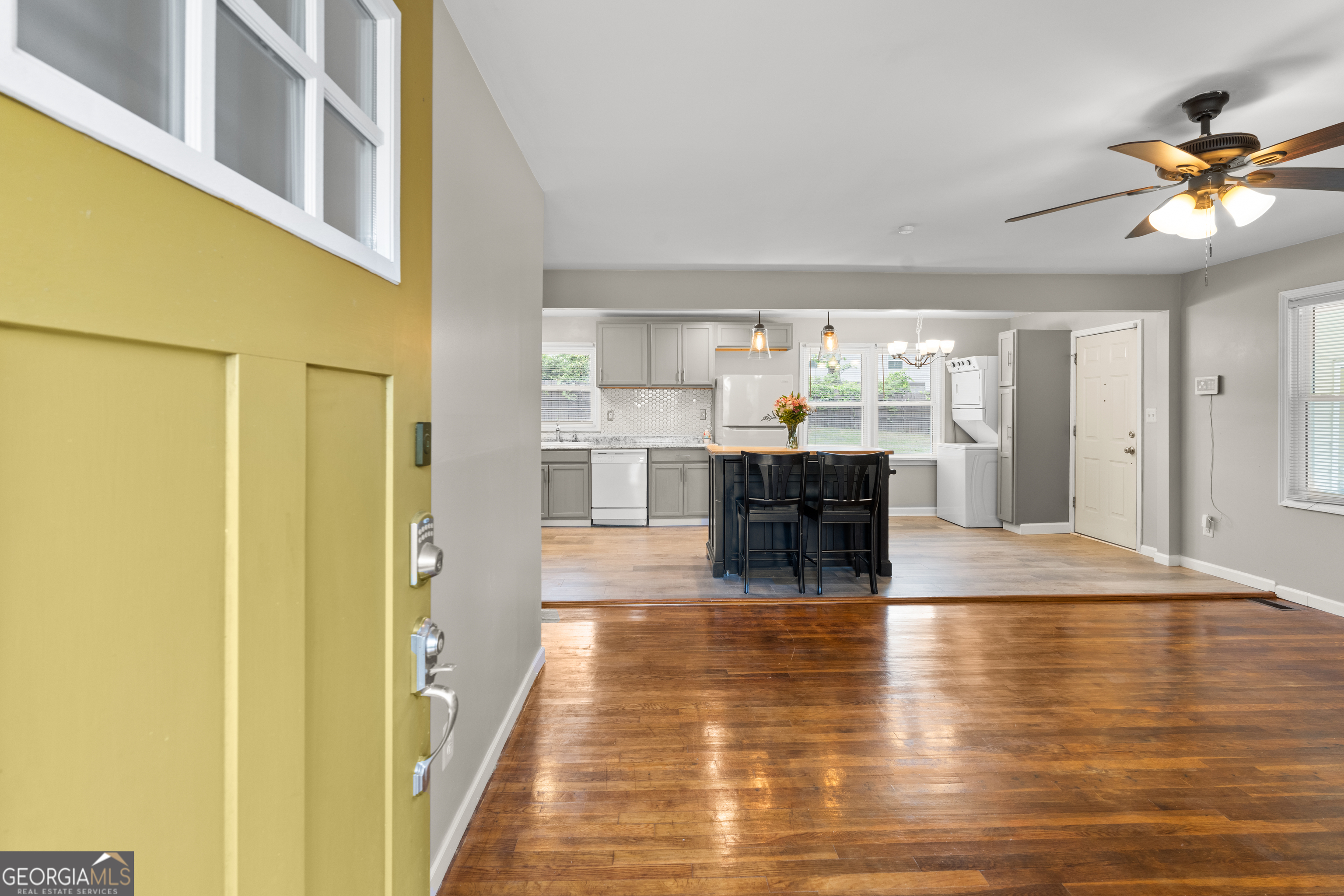 2161 Rochelle Way South Fulton, GA 30349 - Photo 2 of 20 a view of a living room with furniture and wooden floor