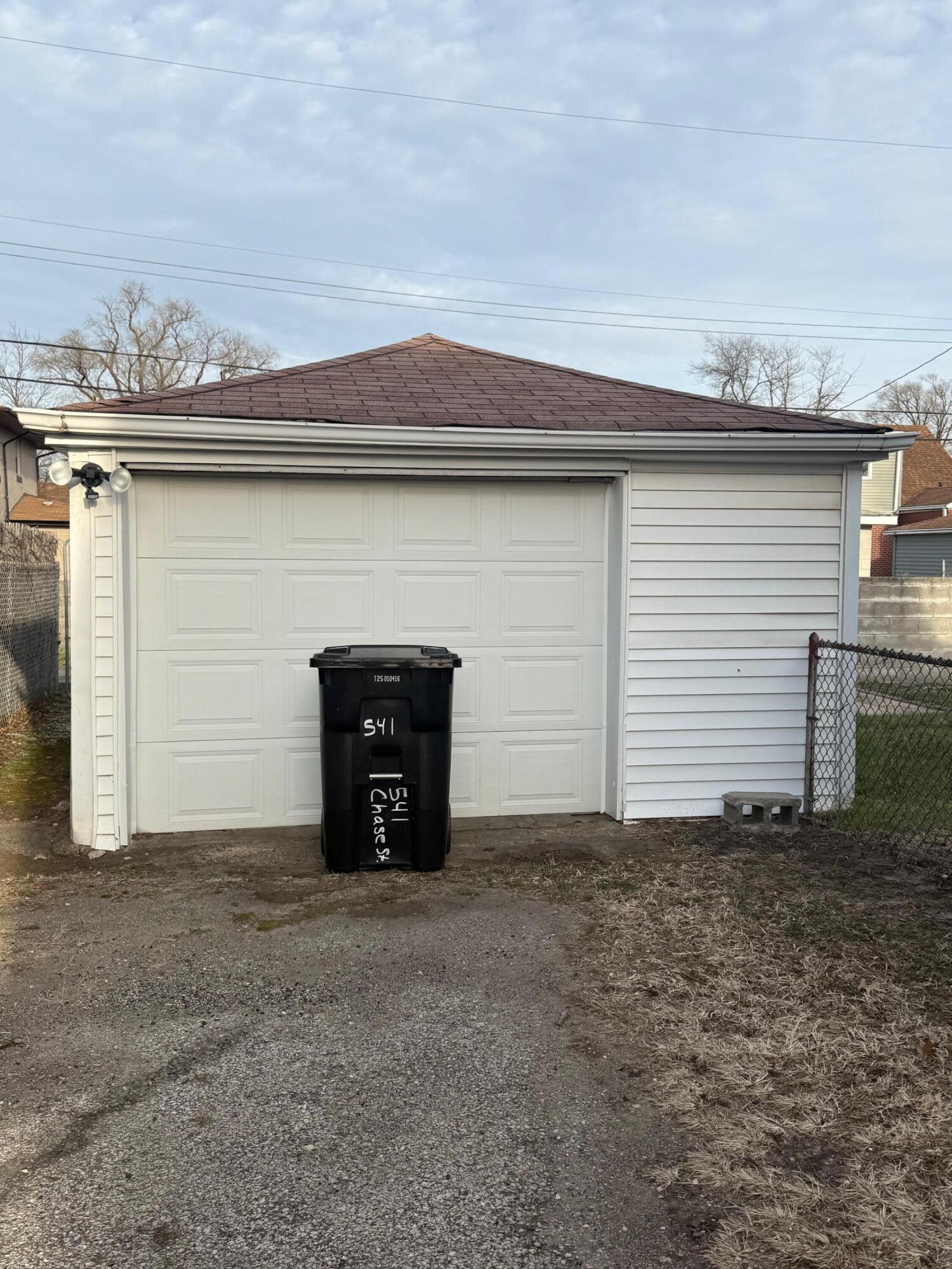 541 Chase Street Gary, IN 46404 - Photo 13 of 13 a view of a house with a garage