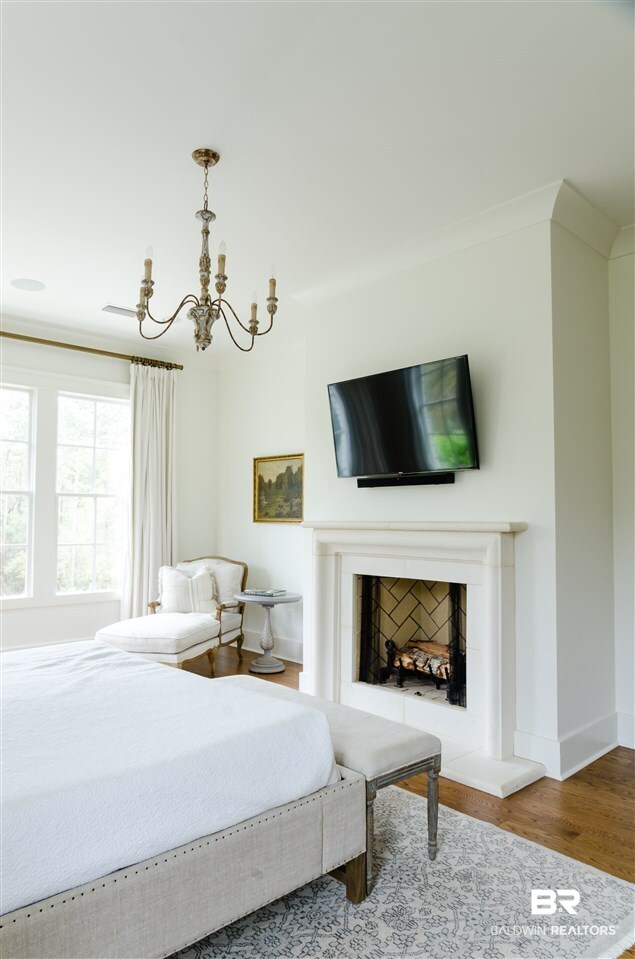 533 Falling Water Boulevard Fairhope, AL 36532 - Photo 25 of 50 Painted Gas Fireplace