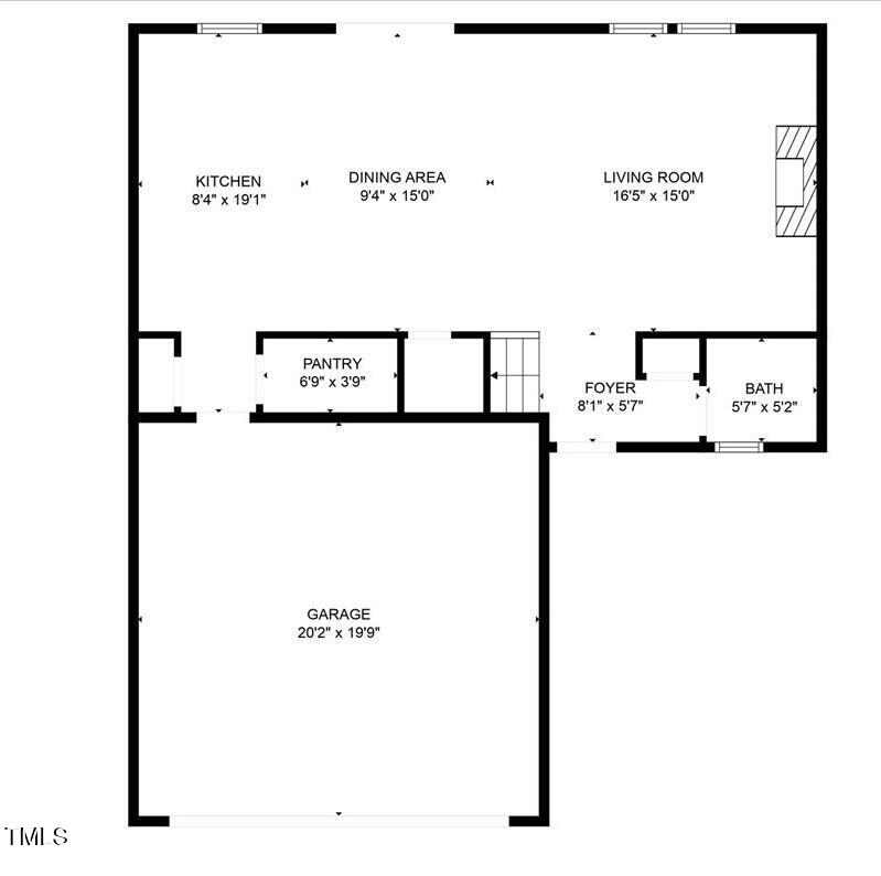 45 Iris Drive Youngsville, NC 27596 - Photo 30 of 35 a picture of a floor plan
