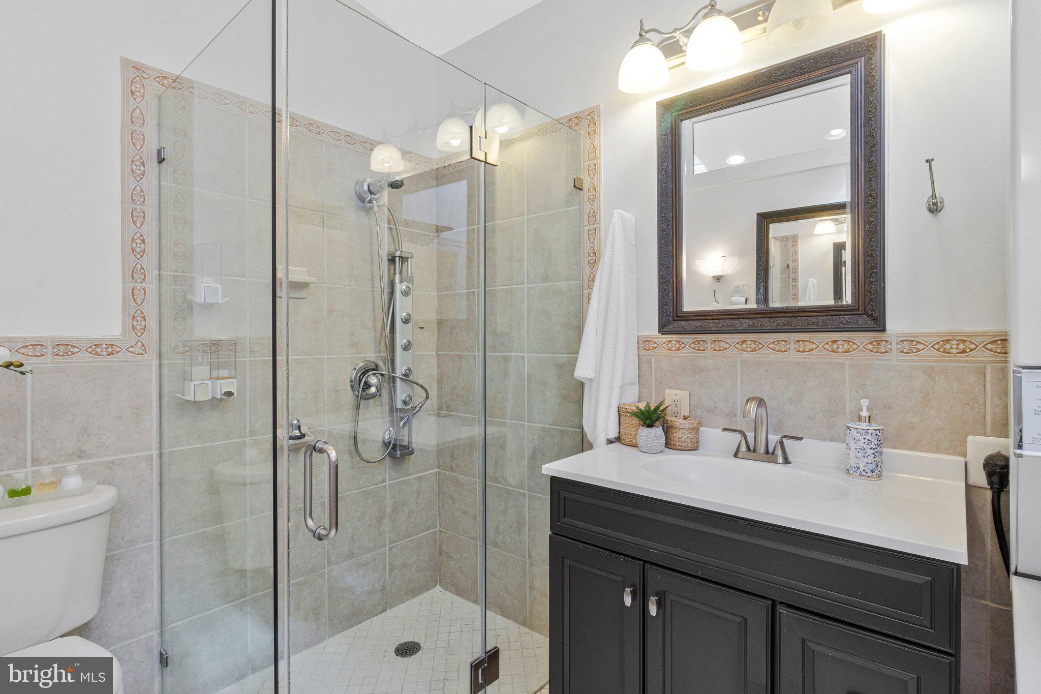 6400 Julian Street Springfield, VA 22150 - Photo 34 of 71 Primary Bathroom - high ceilings with skylight