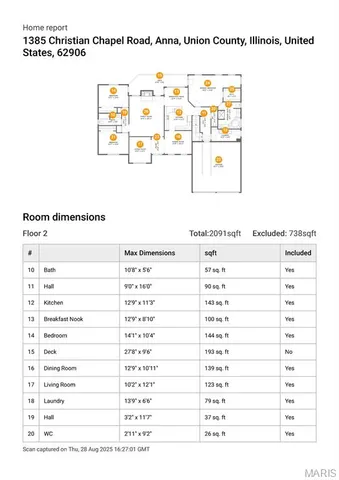 $725,000 | 1385 Christian Chapel Road, Anna, IL 62906