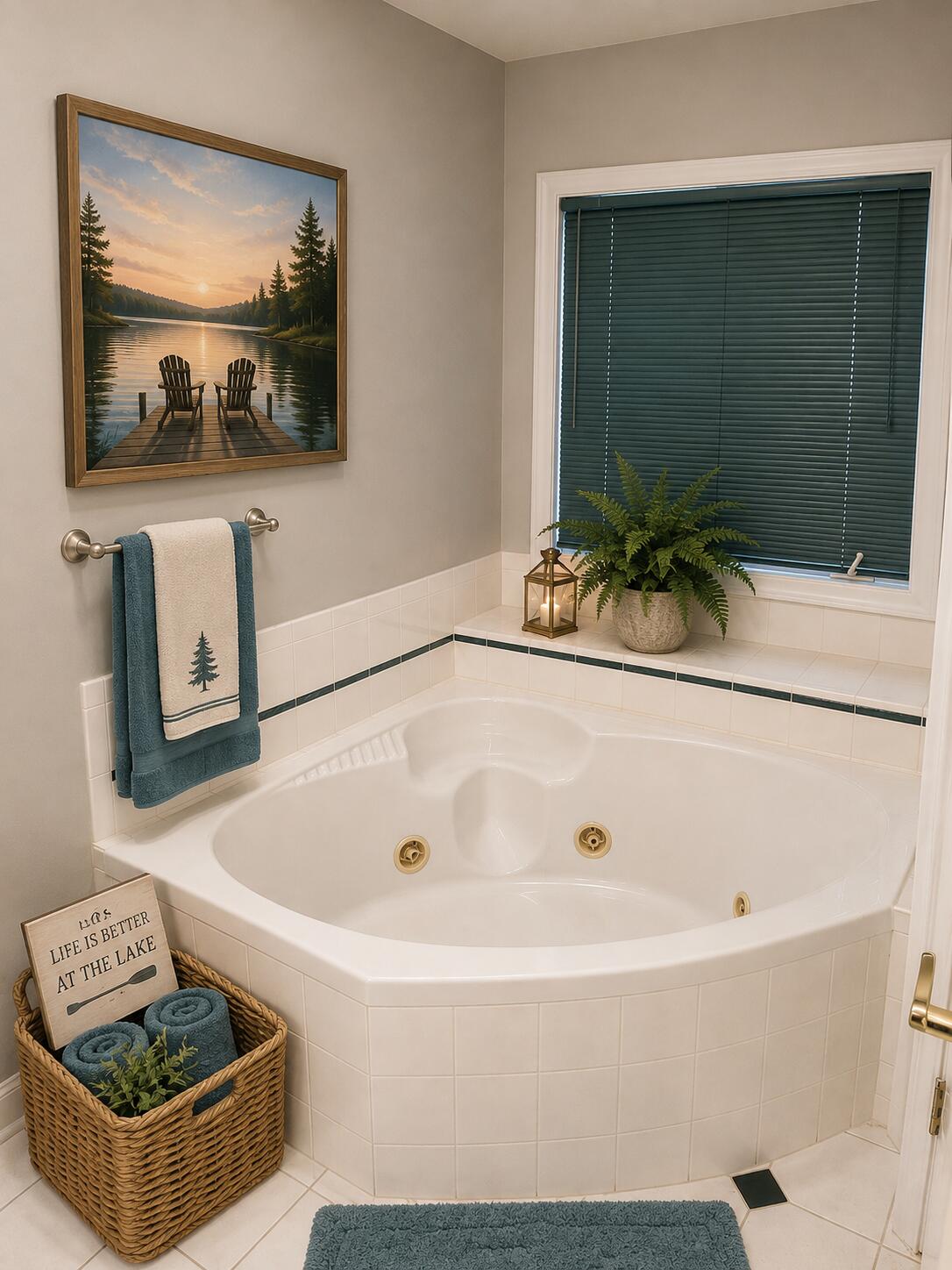 2016 Timberlake Road Branson, MO 65616 - Photo 31 of 75 Master Bath Jetted Tub Virtuallly Staged