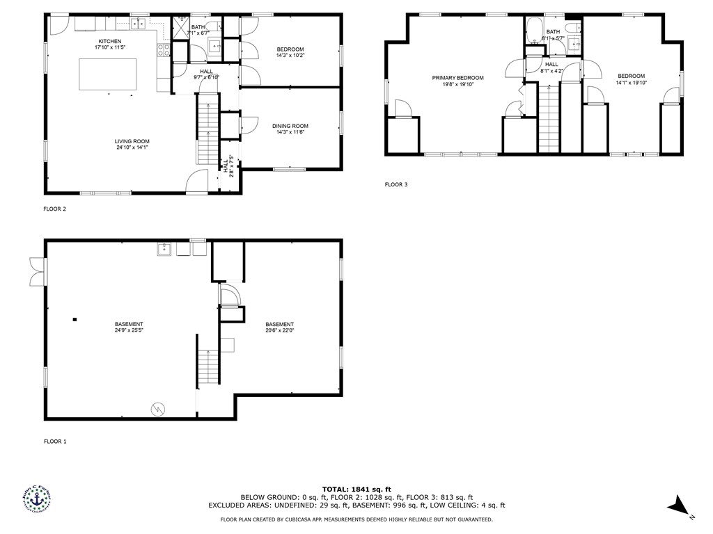 429 Howland Road East Greenwich, RI 02818 - Photo 33 of 33 Whole house floor plan