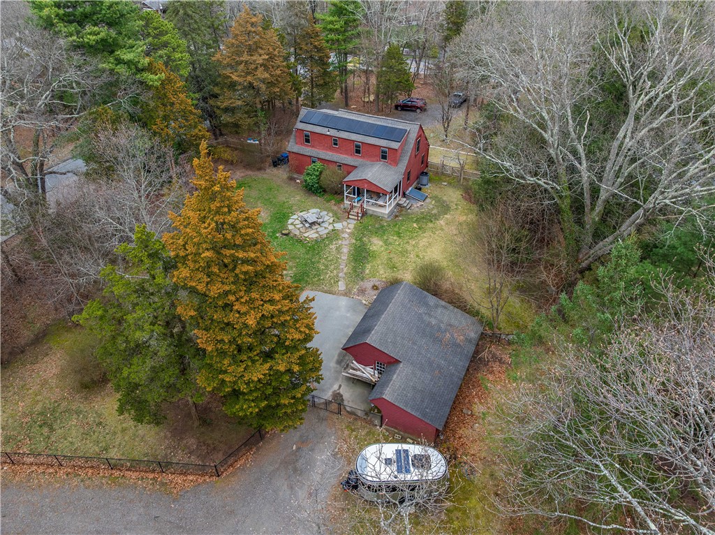 429 Howland Road East Greenwich, RI 02818 - Photo 28 of 33 Huge corner lot with 1/1 AC and tons of parking, circular driveway in the front.