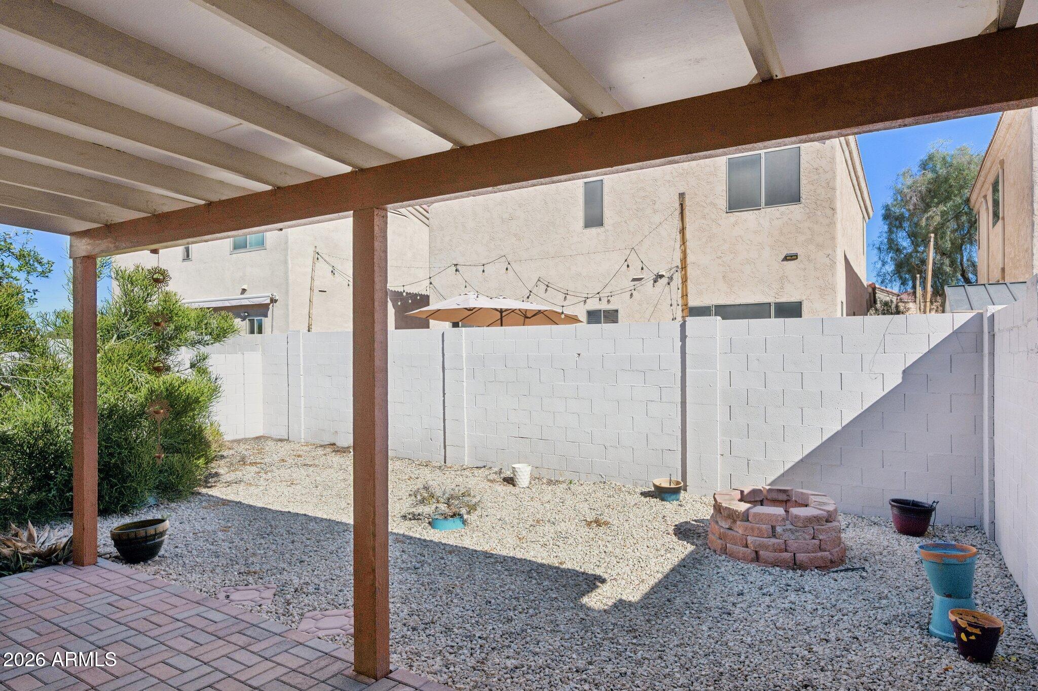 2848 East Brown Road, Unit 7 Mesa, AZ 85213 - Photo 29 of 36 Backyard