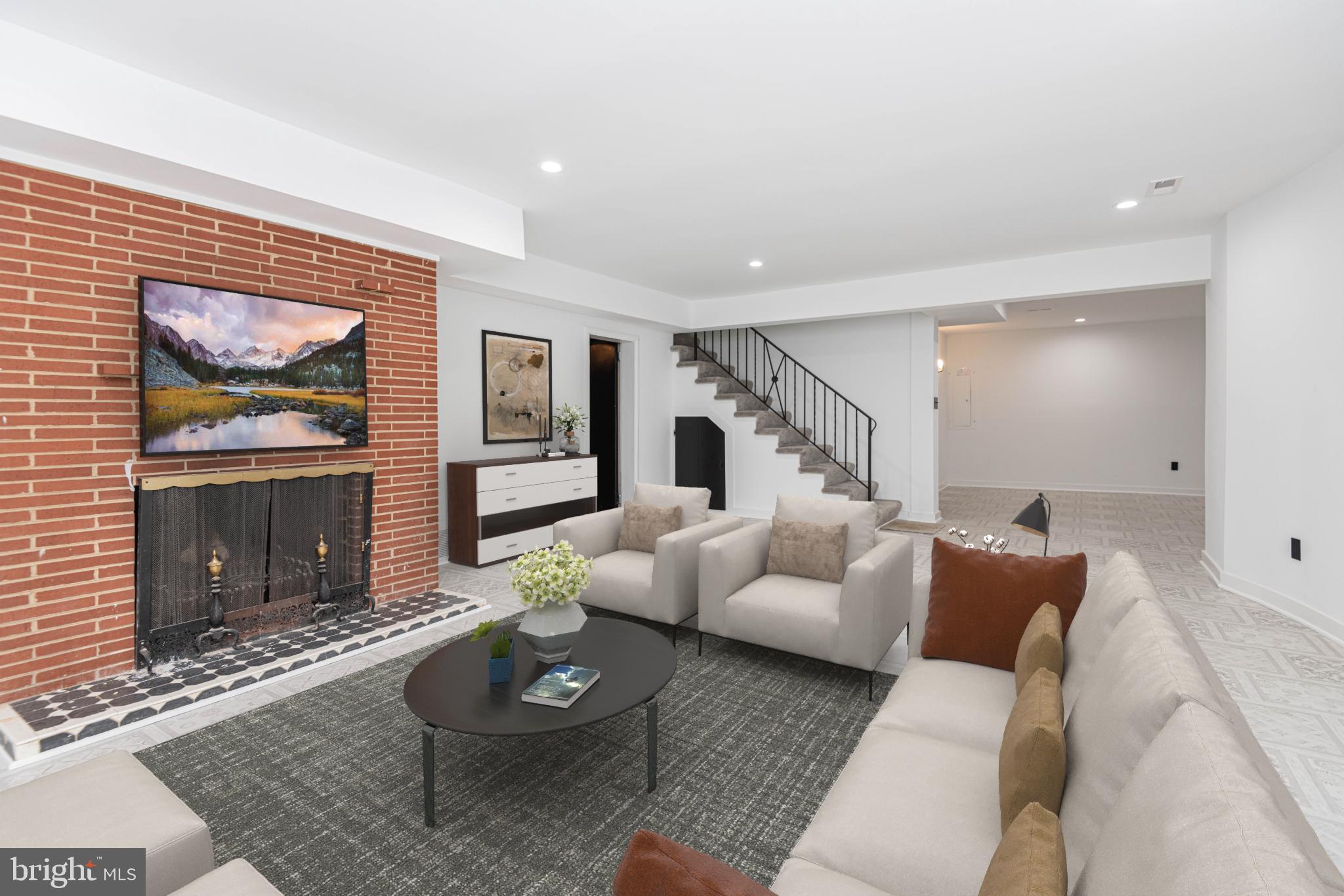 1323 Fernway Road Northwest Washington, DC 20012 - Photo 16 of 17 Terrace level family room