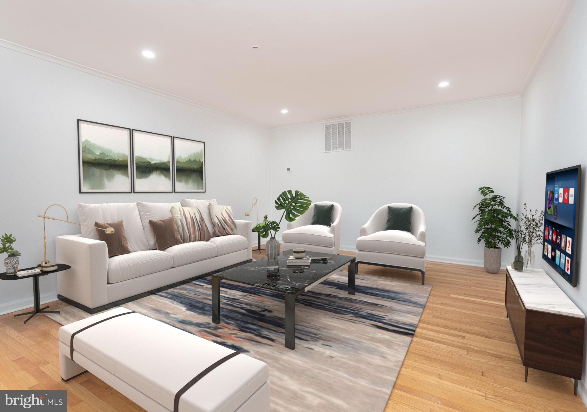 1323 Fernway Road Northwest Washington, DC 20012 - Photo 4 of 17 Living room view