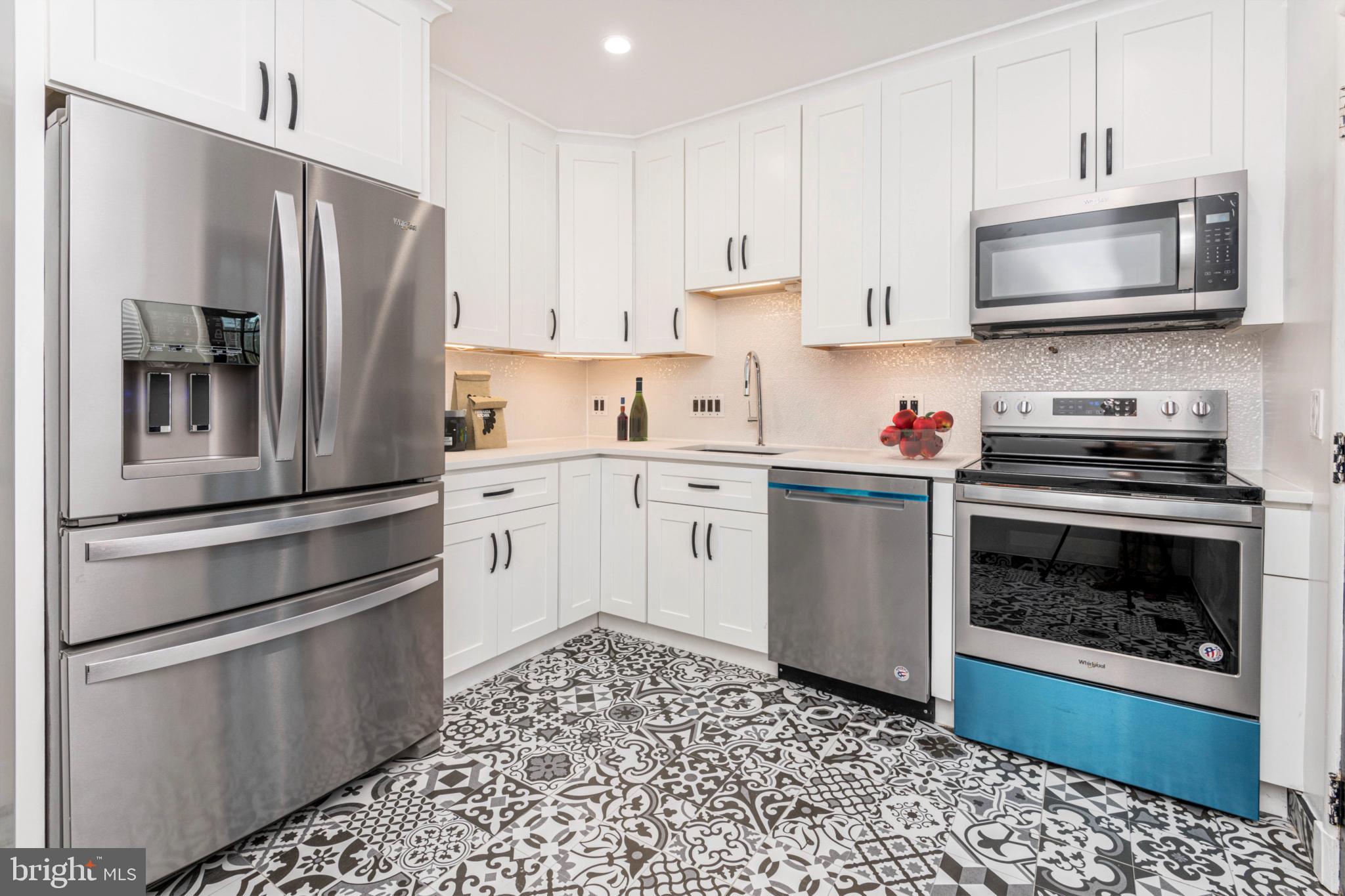 1323 Fernway Road Northwest Washington, DC 20012 - Photo 7 of 17 Beautifully renovated kitchen