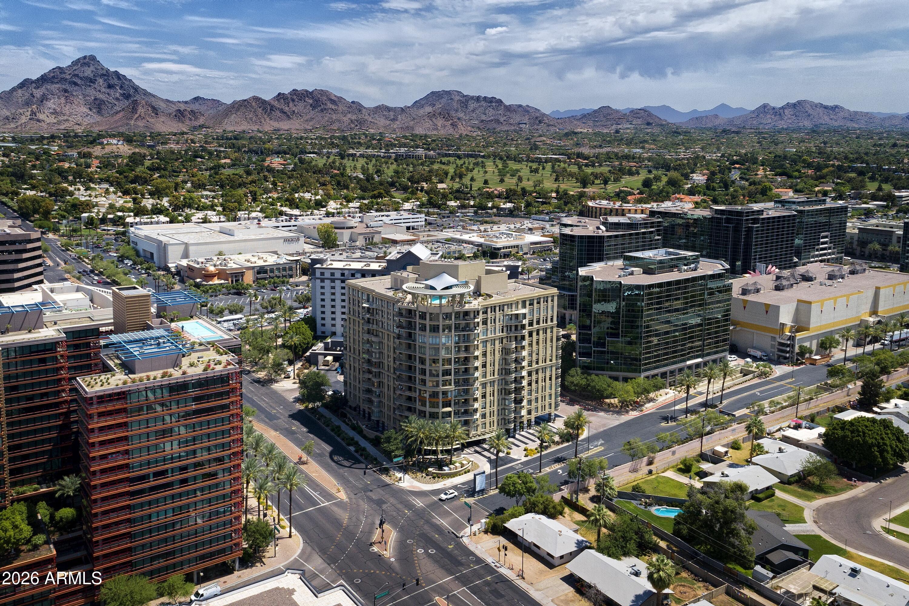 2402 East Esplanade Lane, Unit 704 Phoenix, AZ 85016 - Photo 41 of 42 a view of a city with a mountain