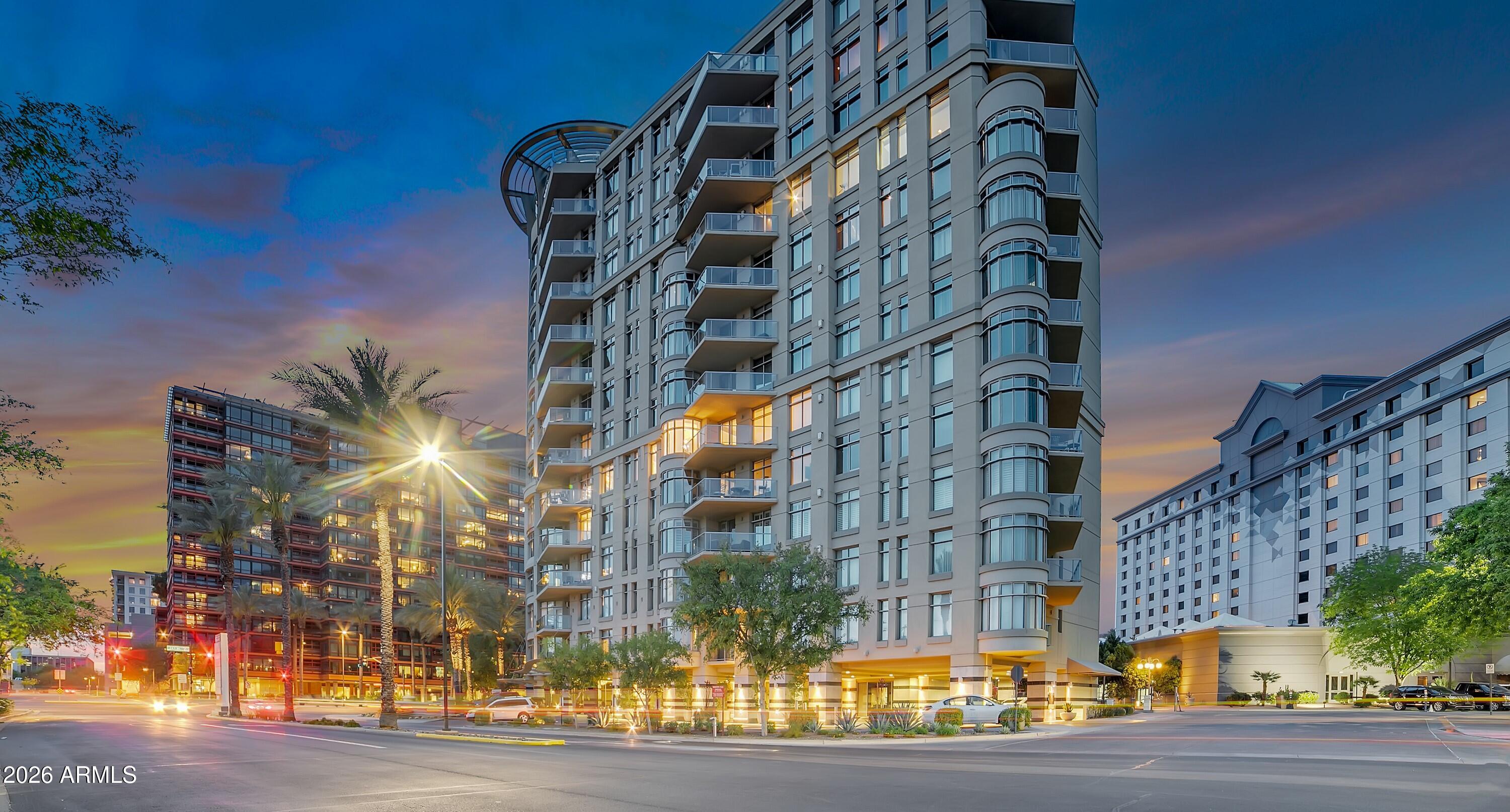 2402 East Esplanade Lane, Unit 704 Phoenix, AZ 85016 - Photo 6 of 42 a view of a city with tall buildings