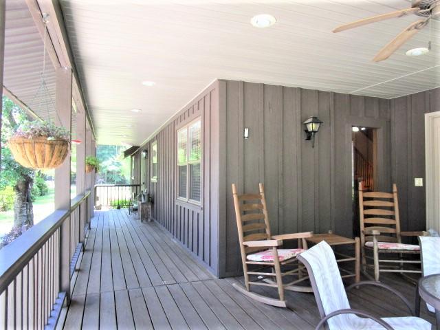 1896 Princess Pond Road Summerton, SC 29148 - Photo 6 of 35 Covered Walkway and Porch Overlooking th