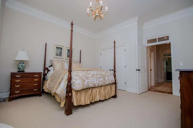 a bathroom with a double vanity sink and mirror