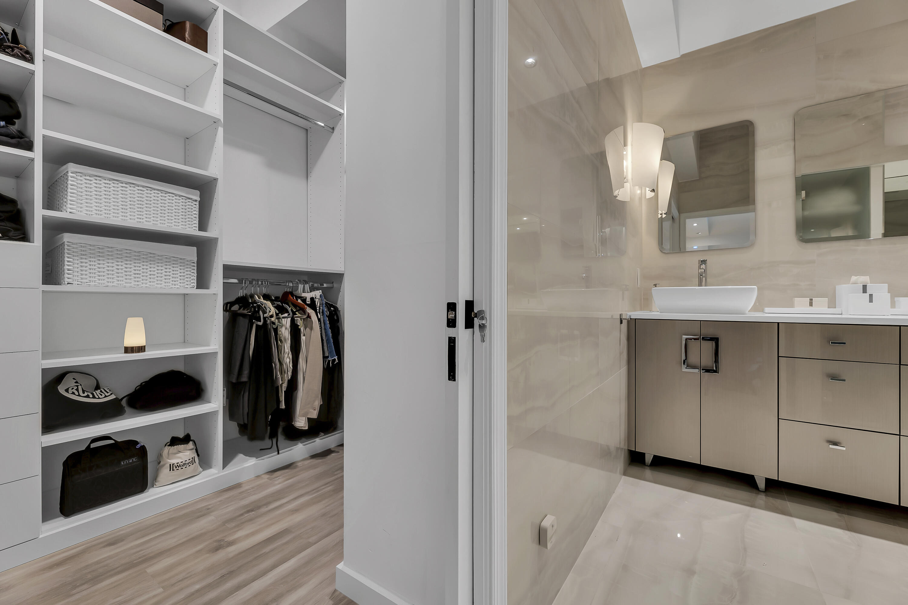 22643 Esplanada Circle Boca Raton, FL 33433 - Photo 18 of 41 Master Closet & Bath