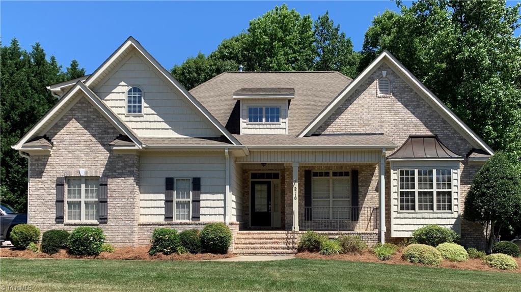 5718 Mabe Drive Oak Ridge, NC 27310 - Photo 1 of 39 Front View