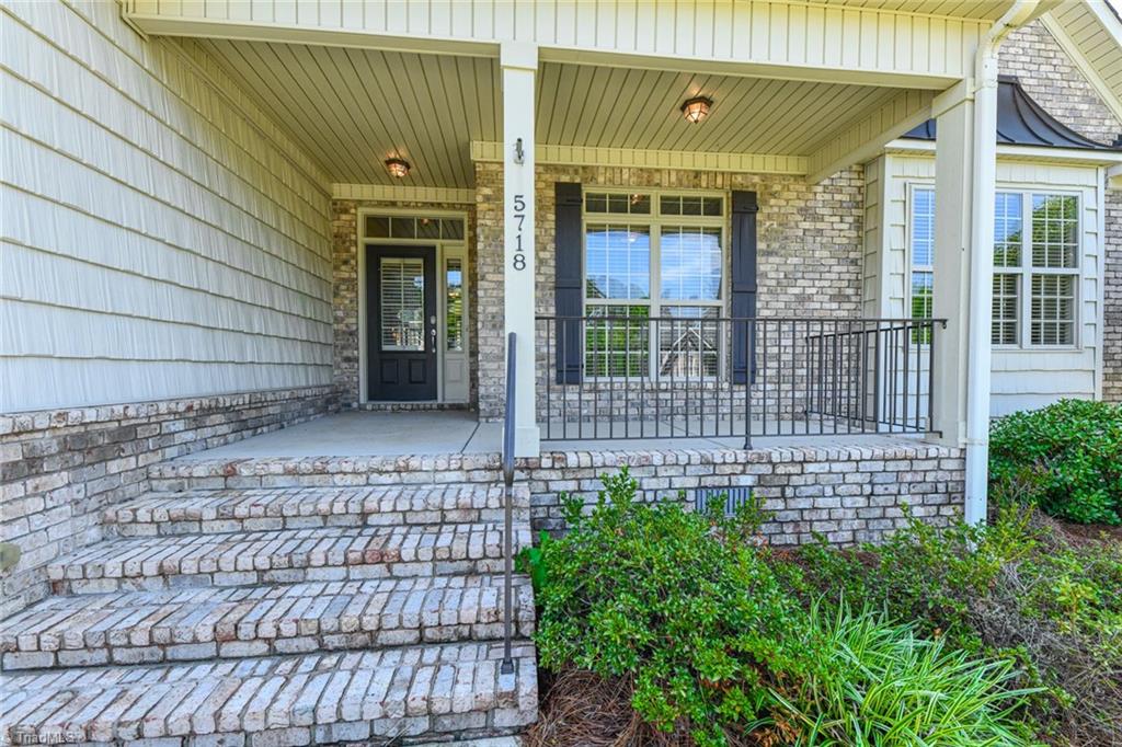 5718 Mabe Drive Oak Ridge, NC 27310 - Photo 3 of 39 Front Porch