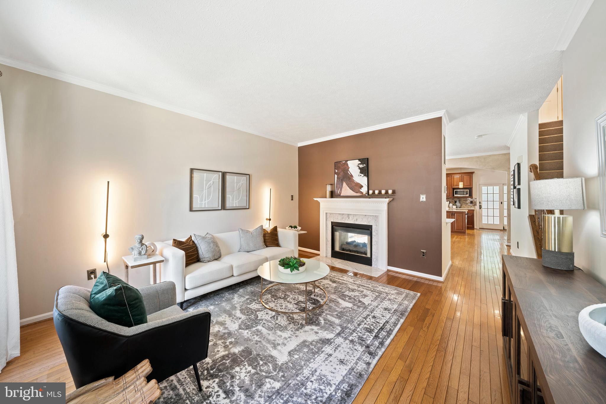 1502 Avennel Way Crofton, MD 21114 - Photo 2 of 50 Elegant living room with 9' ceilings