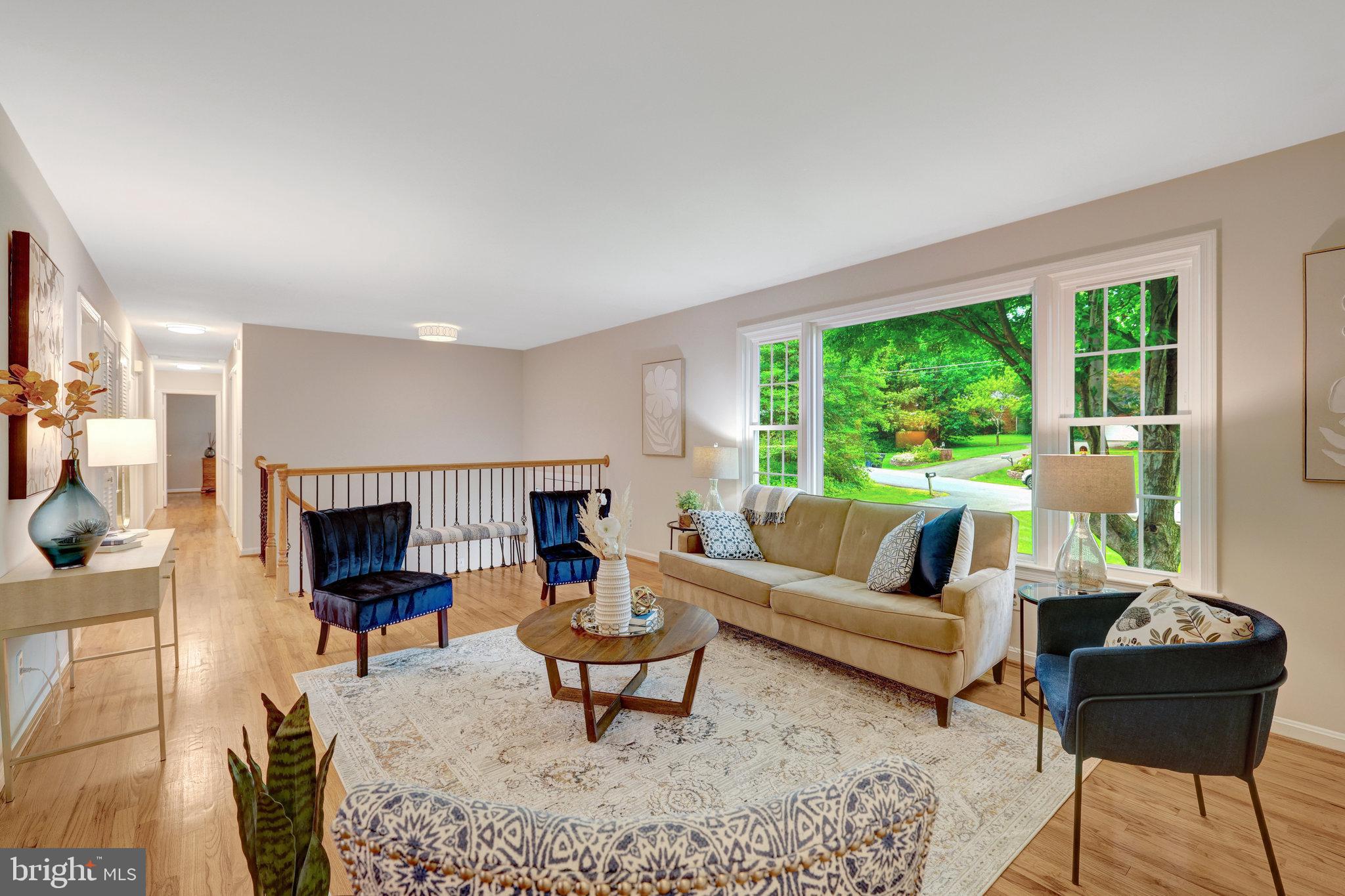 3819 Acosta Road Fairfax, VA 22031 - Photo 11 of 74 Living room with large window