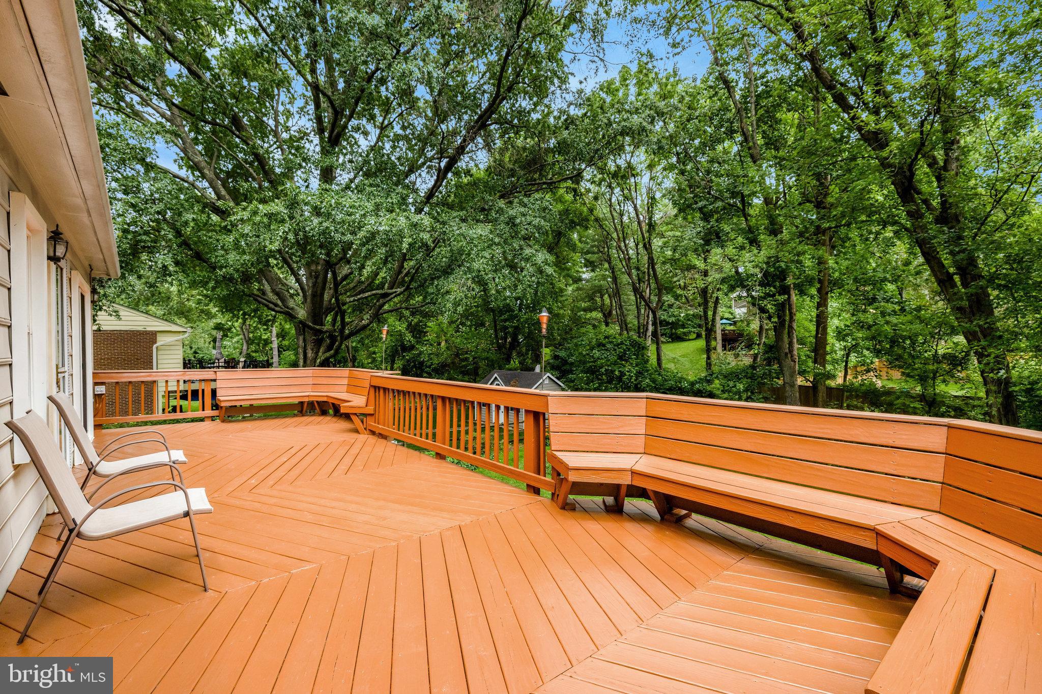 3819 Acosta Road Fairfax, VA 22031 - Photo 62 of 74 Spacious deck for entertaining