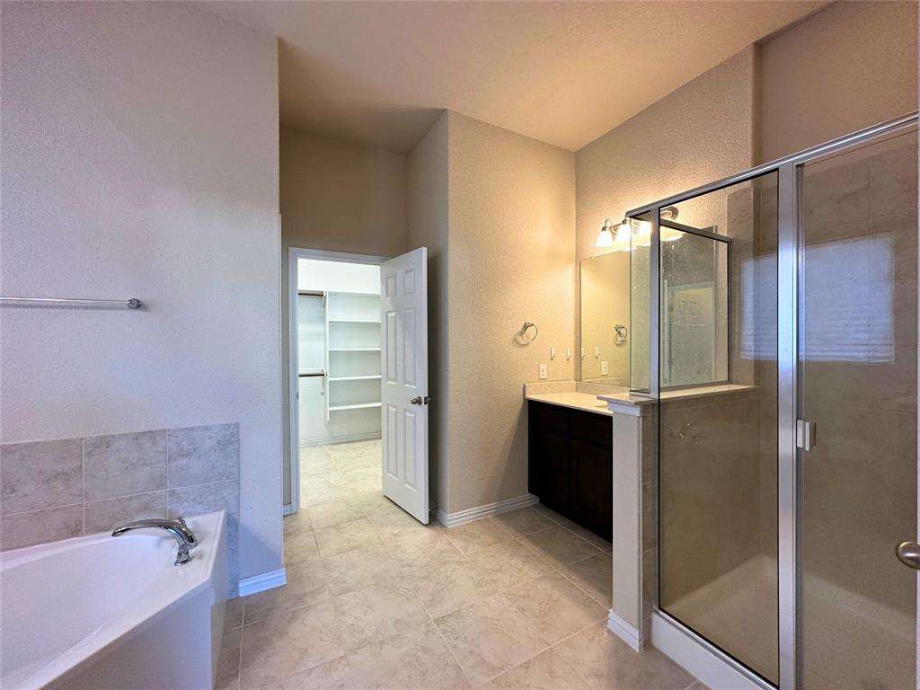 3117 Hidalgo Loop Round Rock, TX 78665 - Photo 16 of 27 a bathroom with a bathtub and a shower