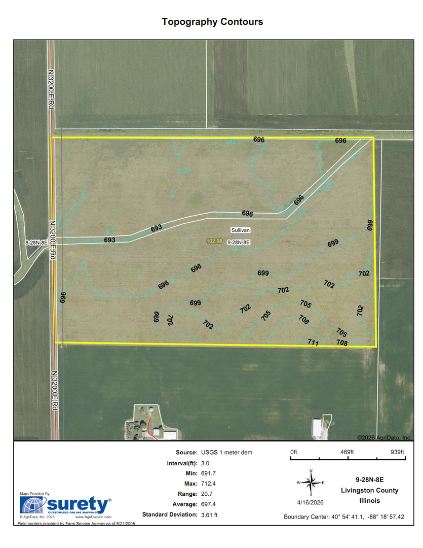 102 Acres /- East 1900 North Road Cullom, IL 60929 - Photo 3 of 16