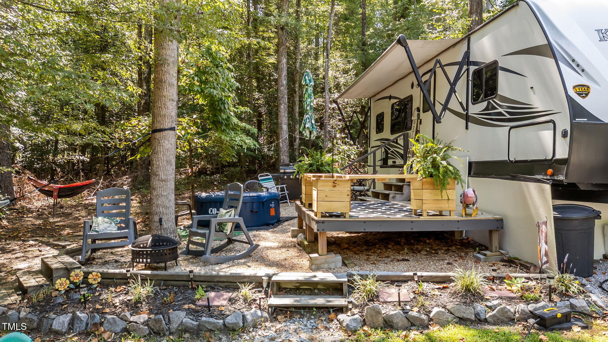 171 Winnebago Loop Louisburg, NC 27549 - Photo 8 of 32 a view of outdoor space yard and deck