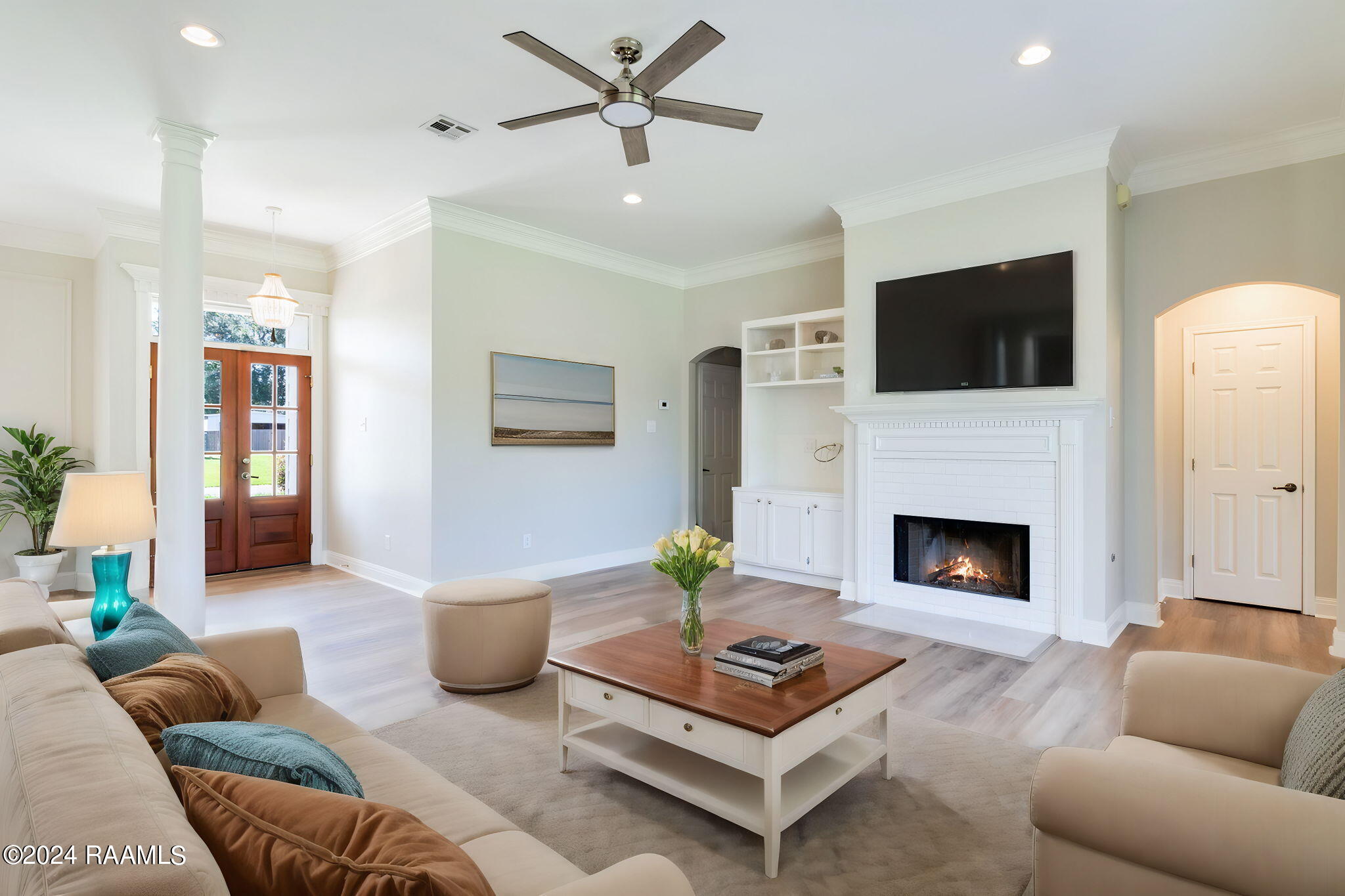 217 Longpointe Road Youngsville, LA 70592 - Photo 4 of 24 staged living space