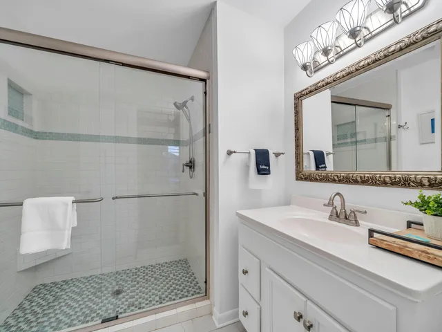 a view of a terrace with furniture