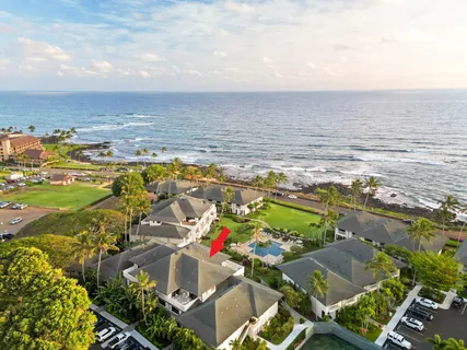 view of an ocean and beach