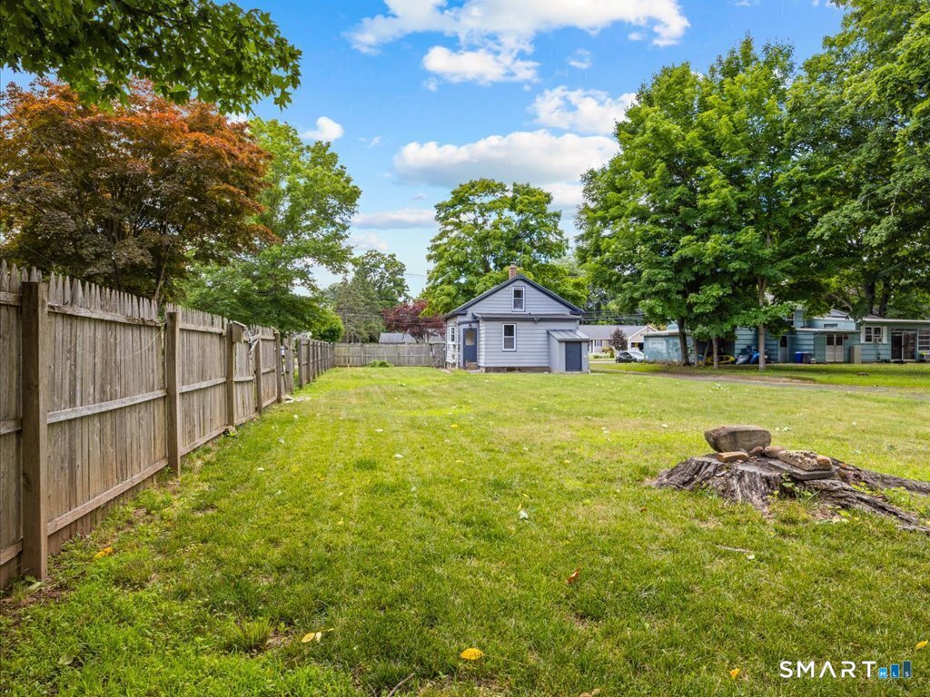 60 Pond Hill Road Wallingford, CT 06492 - Photo 28 of 36 BACK OF HOUSE/VIEW OF YARD