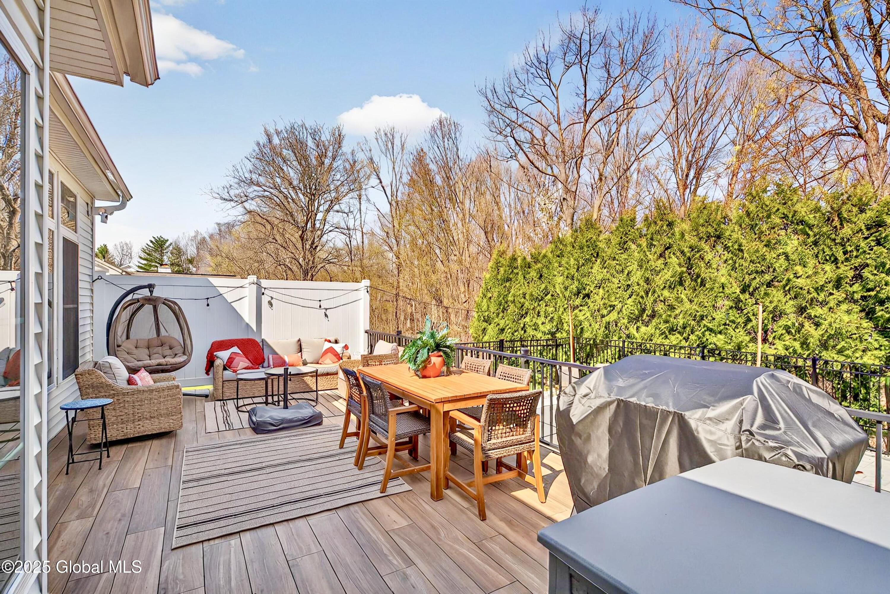 15 Highview Way Halfmoon, NY 12118 - Photo 53 of 64 Privacy Fencing & Trees!