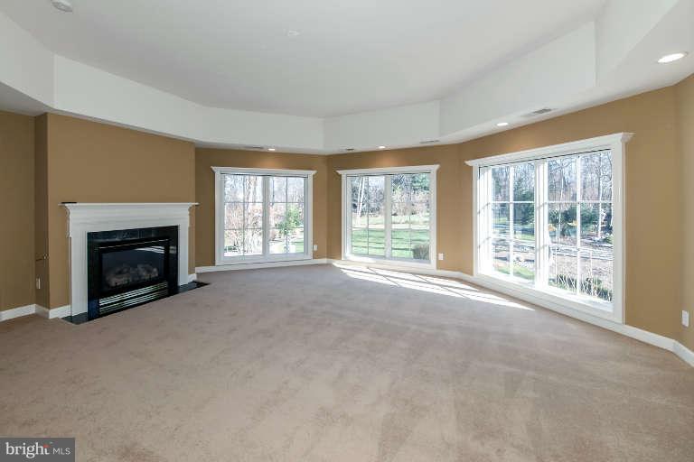 903 Georgetown Ridge Court McLean, VA 22102 - Photo 16 of 29 a view of an empty room with a window and a fireplace