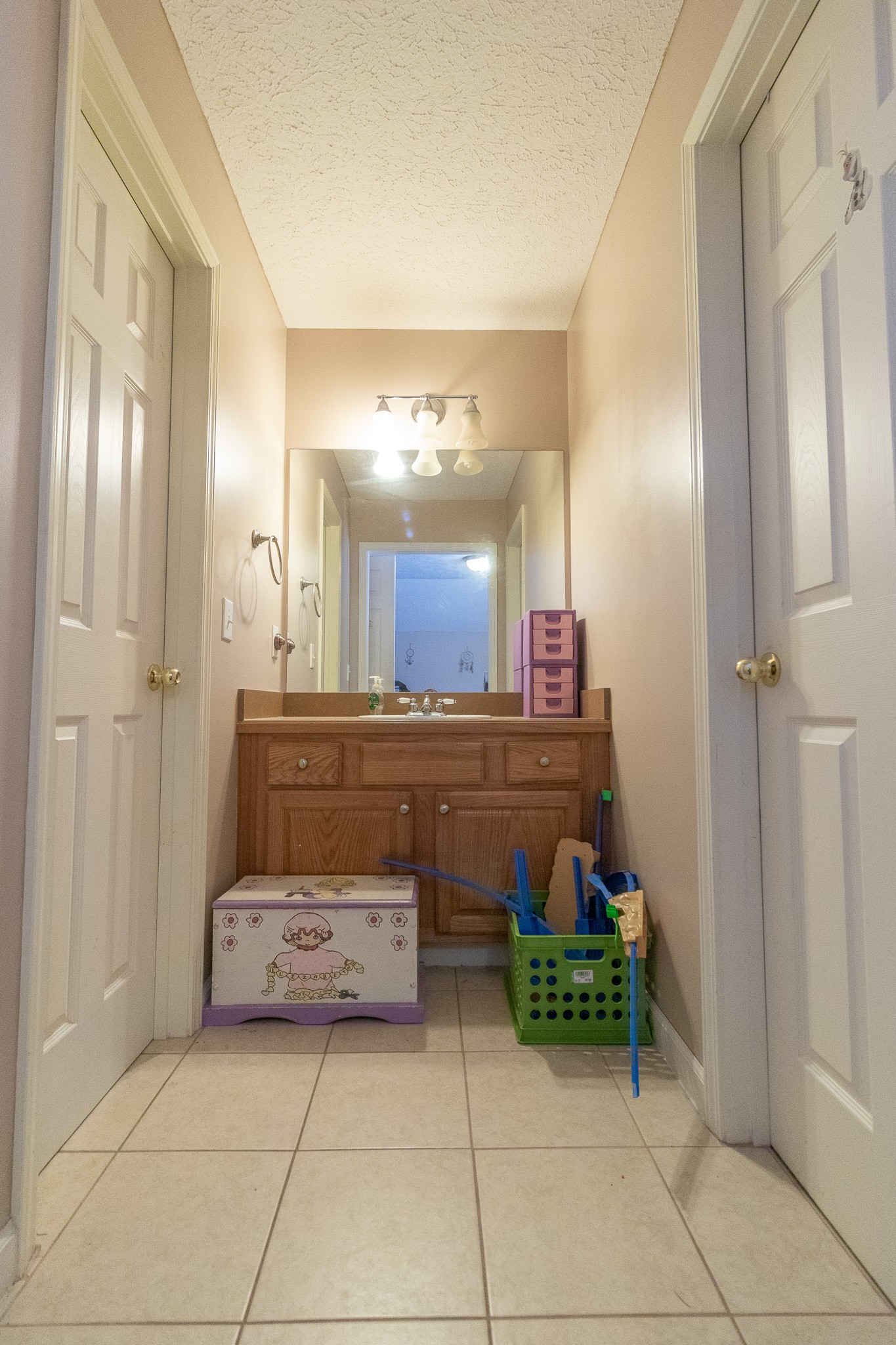 479 Berry Circle Springfield, TN 37172 - Photo 18 of 27 a bathroom with a toilet a sink and mirror