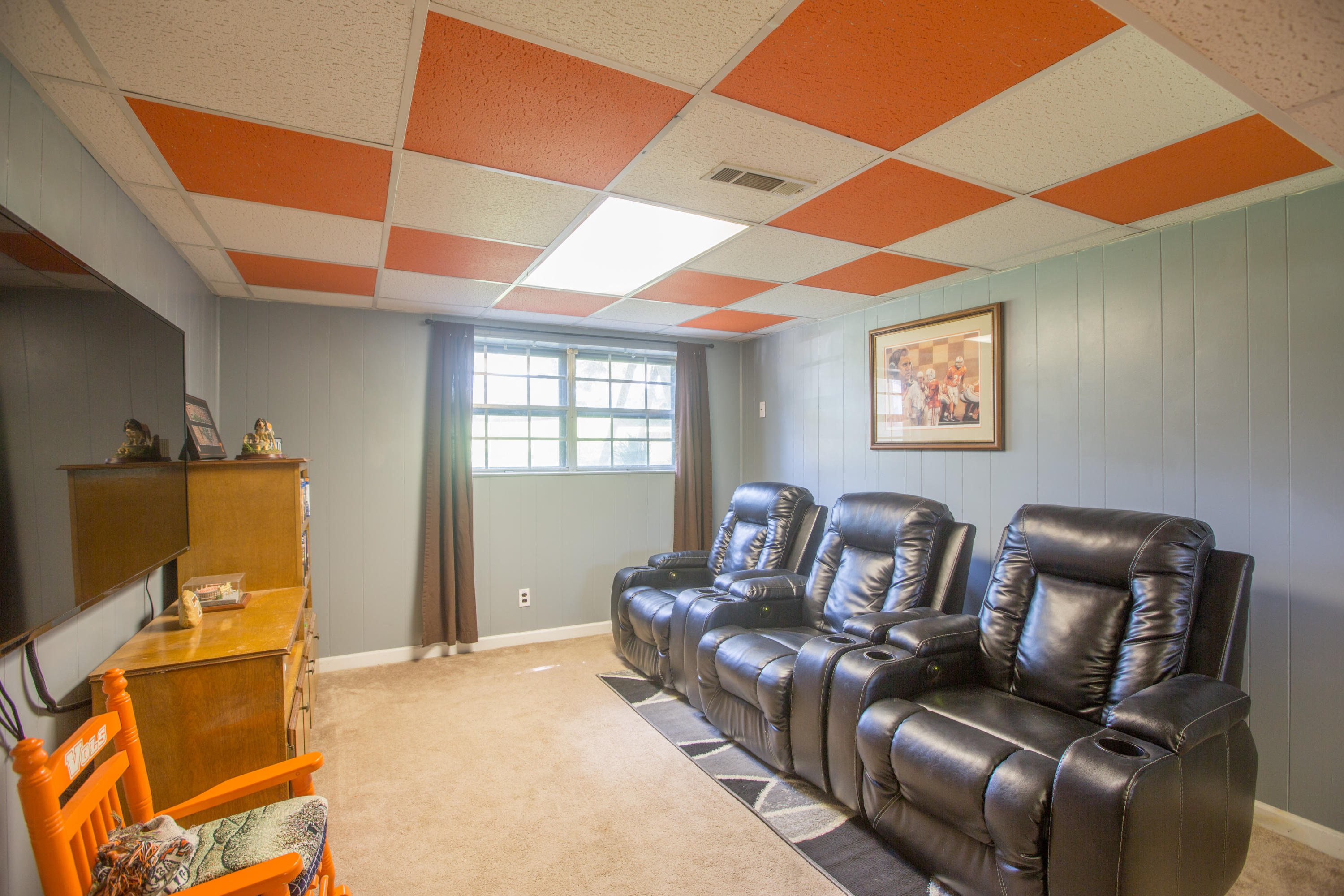 1521 North Chester Road Hixson, TN 37343 - Photo 17 of 26 Basement Media Room