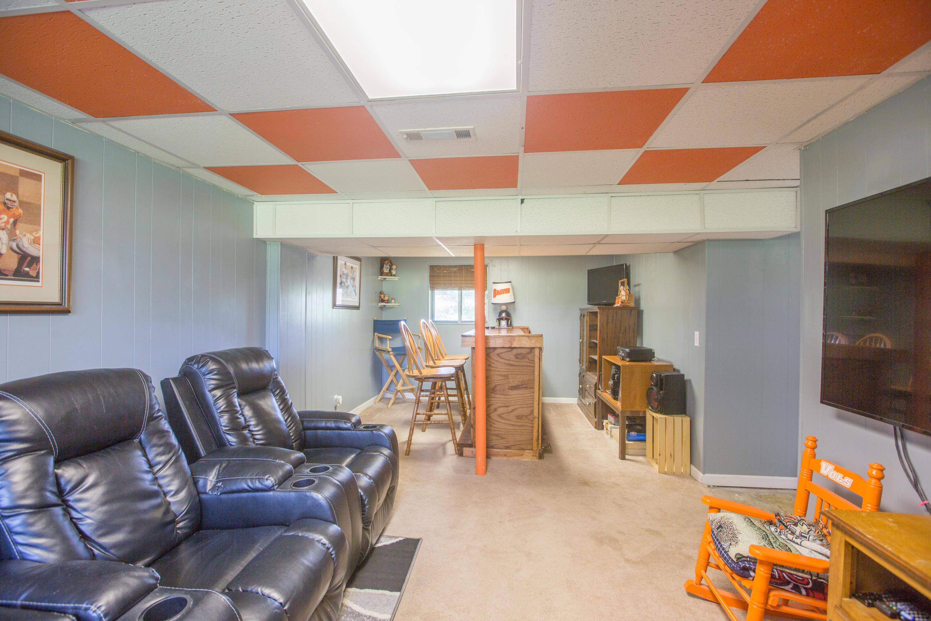 1521 North Chester Road Hixson, TN 37343 - Photo 19 of 26 Basement Media Room View 3