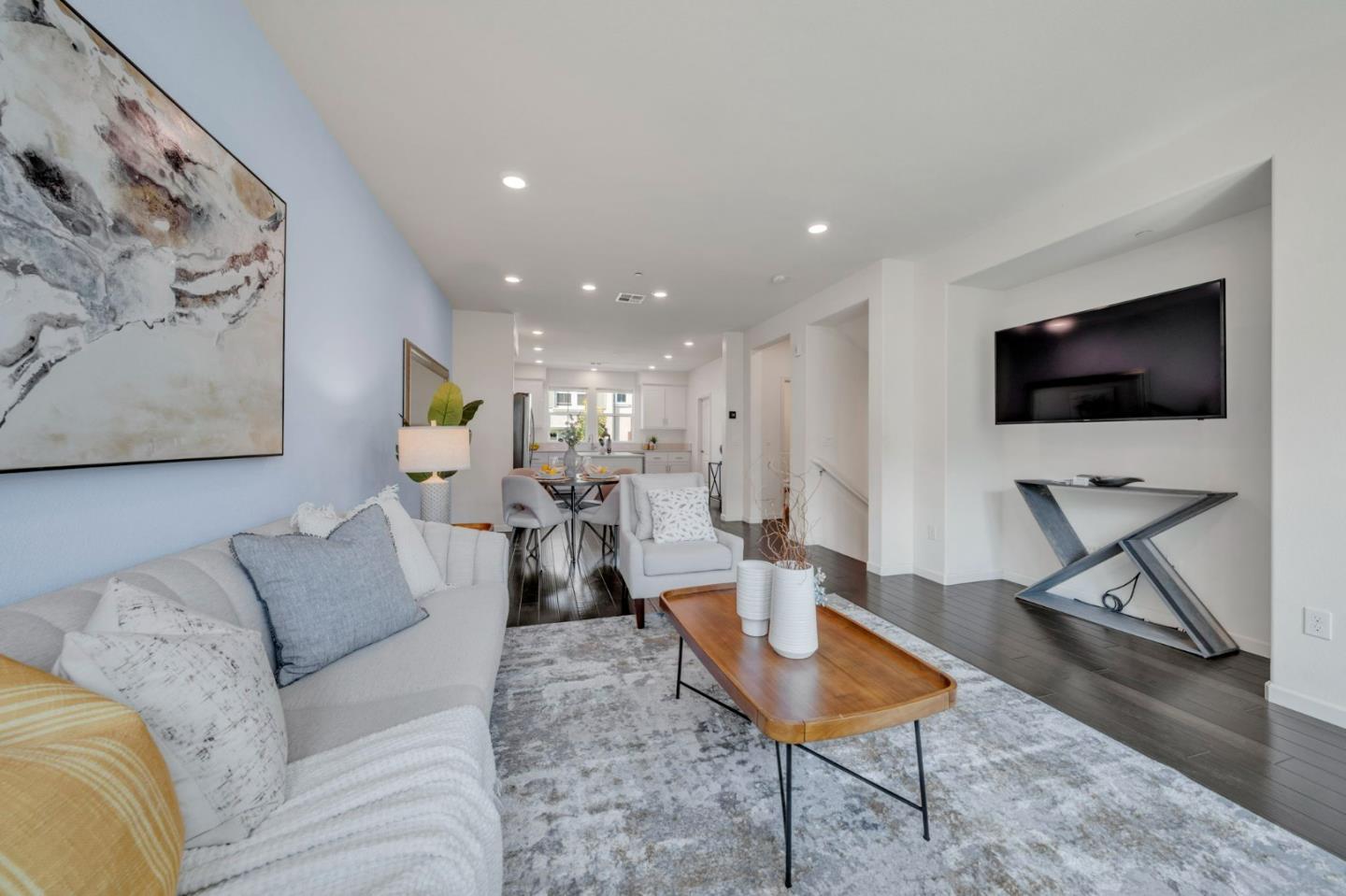 103 Cypress Loop Hayward, CA 94544 - Photo 12 of 55 a living room with furniture and a flat screen tv