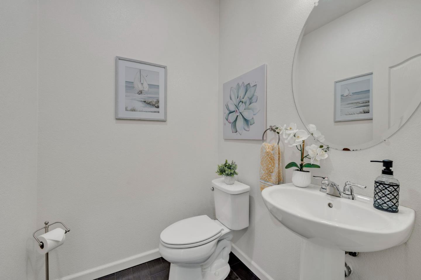 103 Cypress Loop Hayward, CA 94544 - Photo 22 of 55 a bathroom with a sink toilet and a mirror
